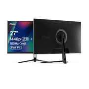 Pixio PX278 Wave 27 inch 180Hz Refresh Rate QHD 1440p Resolution Fast IPS Panel 1ms GTG Response Time Gaming Monitor with Adaptive Sync