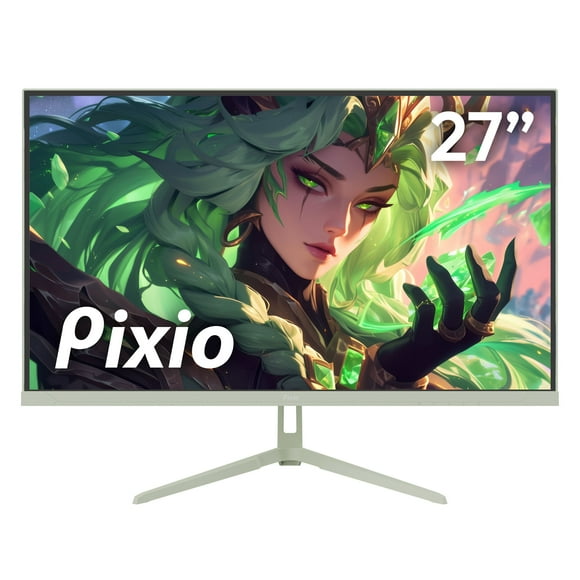 Pixio PX278 Wave Mint 27 inch 180Hz Refresh Rate FHD 1440p Resolution Fast IPS Panel 1ms GTG Response Time Green Gaming Monitor with Adaptive Sync