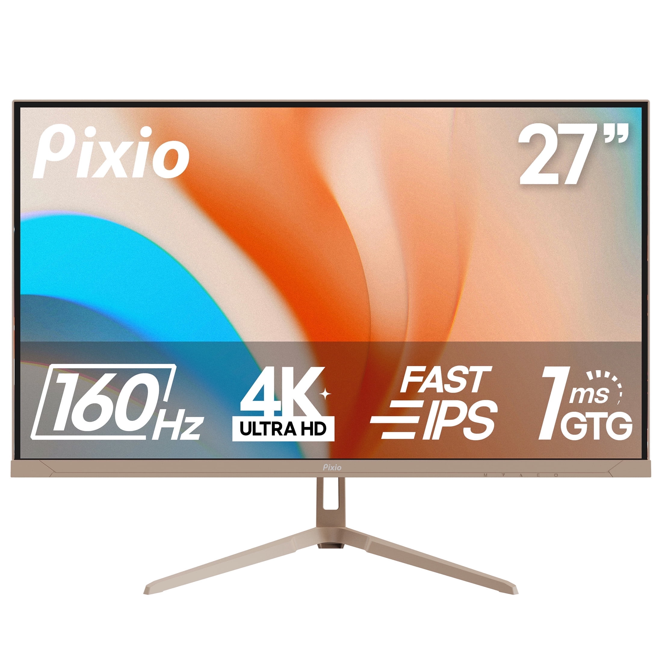 Pixio PX27U Wave Beige 27 inch 160Hz Refresh Rate 4K 3840x2160p 