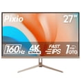 thumbnail image 1 of Pixio PX27U Wave Beige 27 inch 160Hz Refresh Rate 4K 3840x2160p Resolution Fast IPS Panel 1ms GTG Response Time 4K Gaming Monitor with Adaptive Sync, 1 of 7