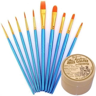Bazyrey Christmas Must Have !Paint Brush Cleaner Rinse Cup Fine Art,  Studio, Classroom  Brushes Holder & Silicone Cleaning Tool For Acrylic,  Watercolor, And Water-Based Mediums 