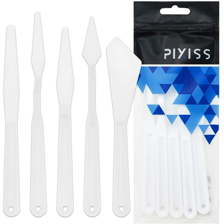 Plastic Palette Knife Set of 5 
