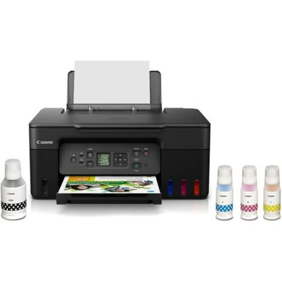 Pixma G3270 MegaTank All-in-One Wireless Inkjet Color Printer, Black