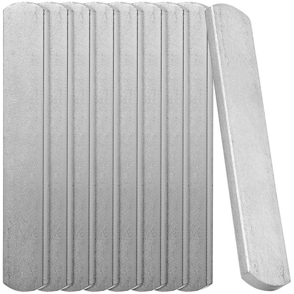 Pixnor 12Pcs Vest Plates Weighted Steel Plates Weight Vest Plates Metal Plates Fitness Supplies