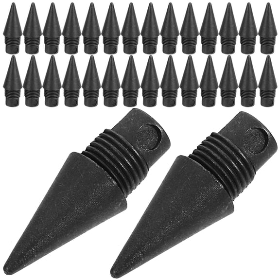 Pixnor 30pcs Graphite Inkless Pencil Replacement Nibs for Everlasting Pencil
