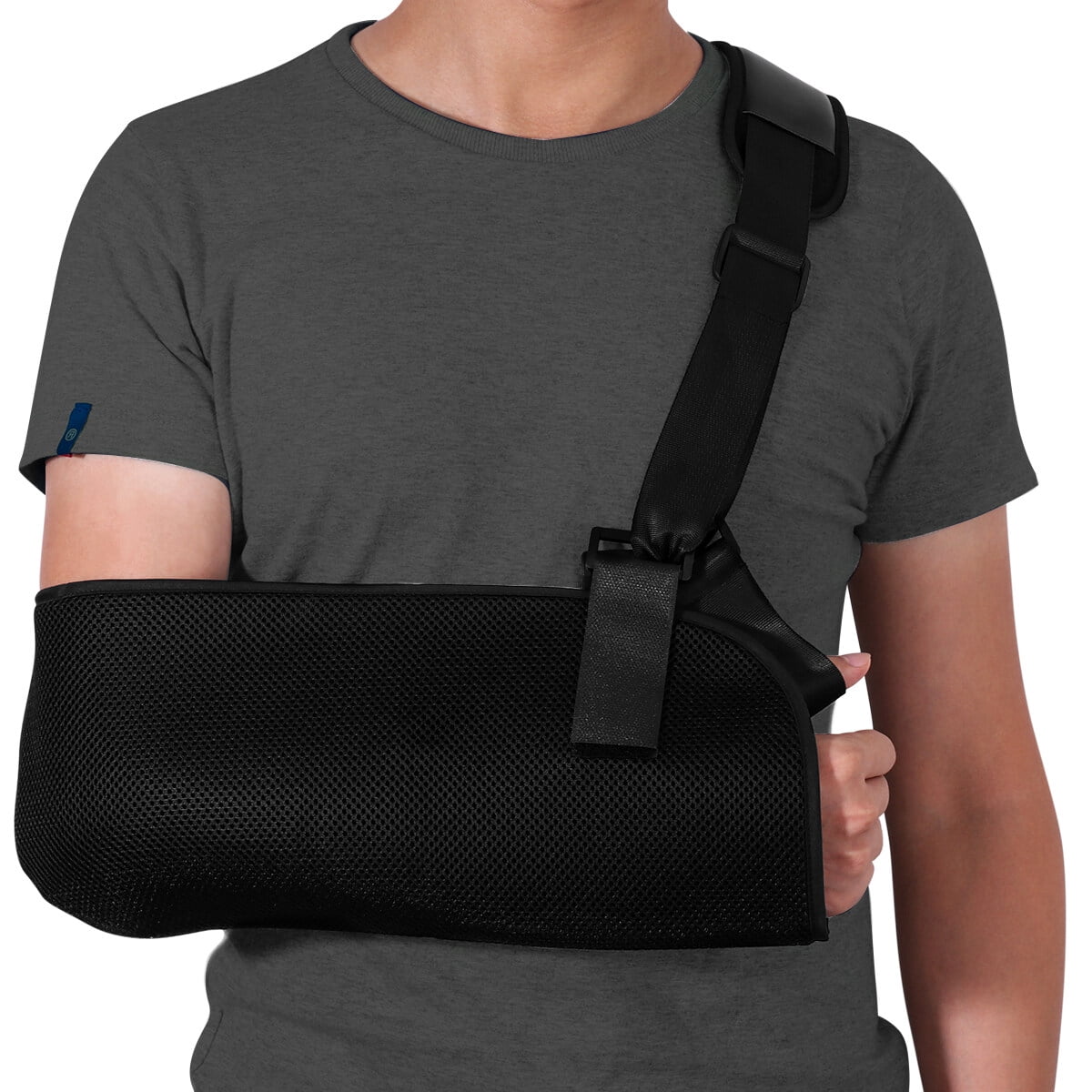Pixnor Arm Sling for Broken Fractured Bones Elbow Wrist, Adjustable