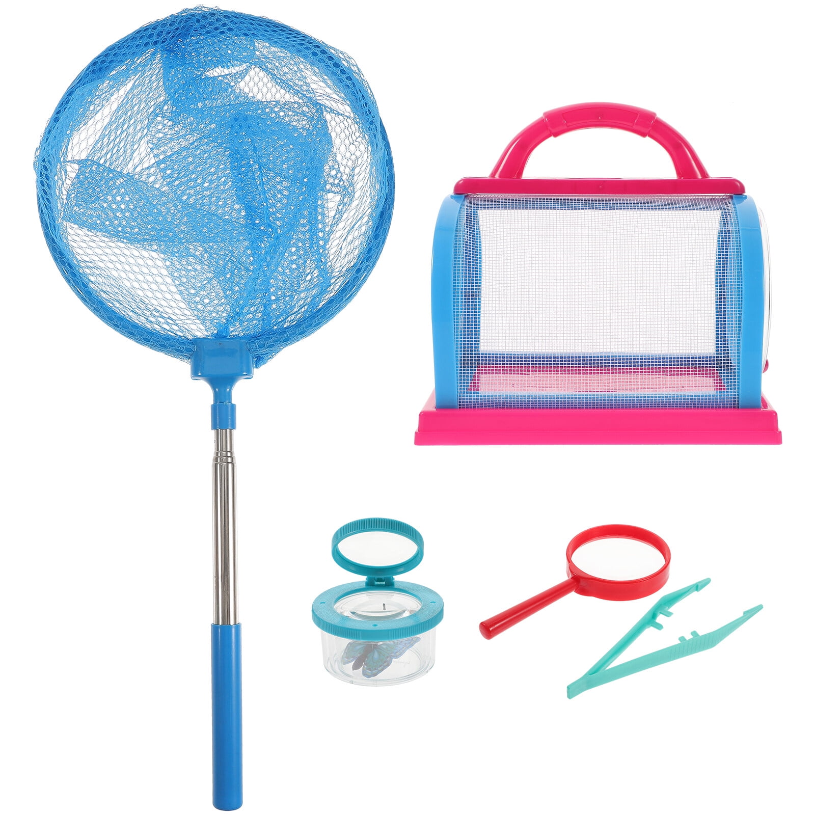 Pixnor Bug Catcher Kit for Kids Bug Catching Kit with Butterfly Net