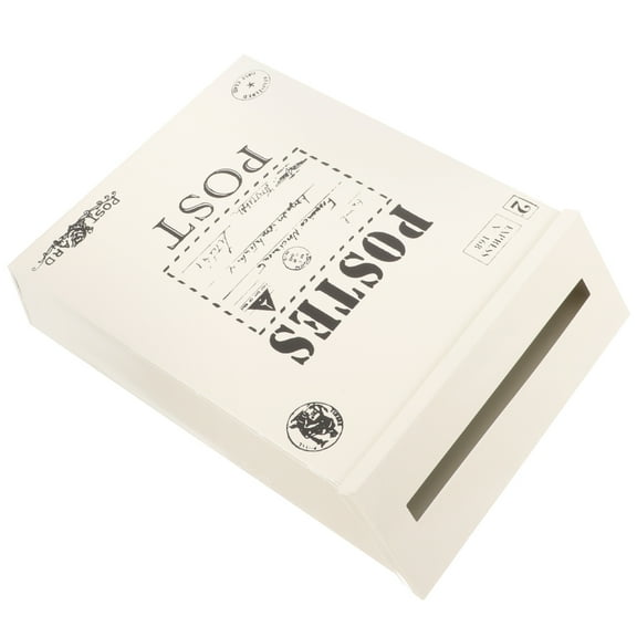 Pixnor Mini Mailbox Wall Mailbox Mailbox Capacity Retro Decor Mailboxes Home Mailbox Outdoor Mailbox Wall Mount Office