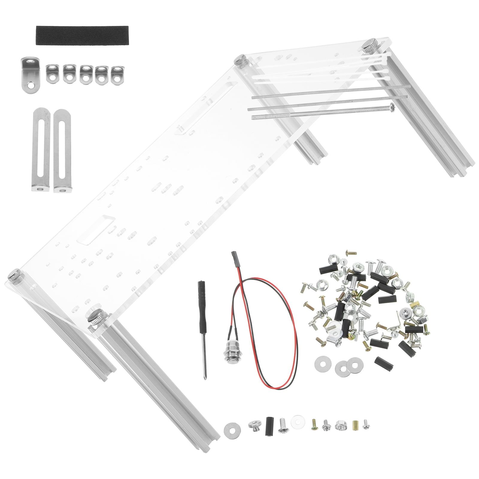 Pixnor Motherboard Rack Open Air Computer Bracket DIY Bare Frame ...