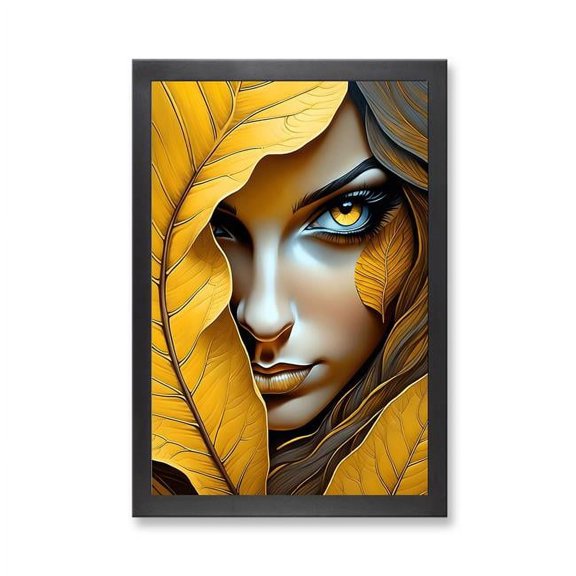 PixoBee 73733A - Framed Print 'Forest Fairy I'  (Size 24x34")