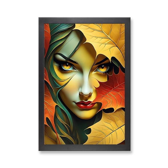 PixoBee 73733B - Framed Print 'Forest Fairy II'  (Size 24x34")
