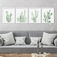 thumbnail image 1 of PixonSign 4 PCS Adhesive Canvas Poster Pastel Southwest Desert Cactus Prints Nature Wilderness Digital Modern Art Decorative Multicolor Botanical Floral Elements Art Set for Home - 11"x14" White, 1 of 5