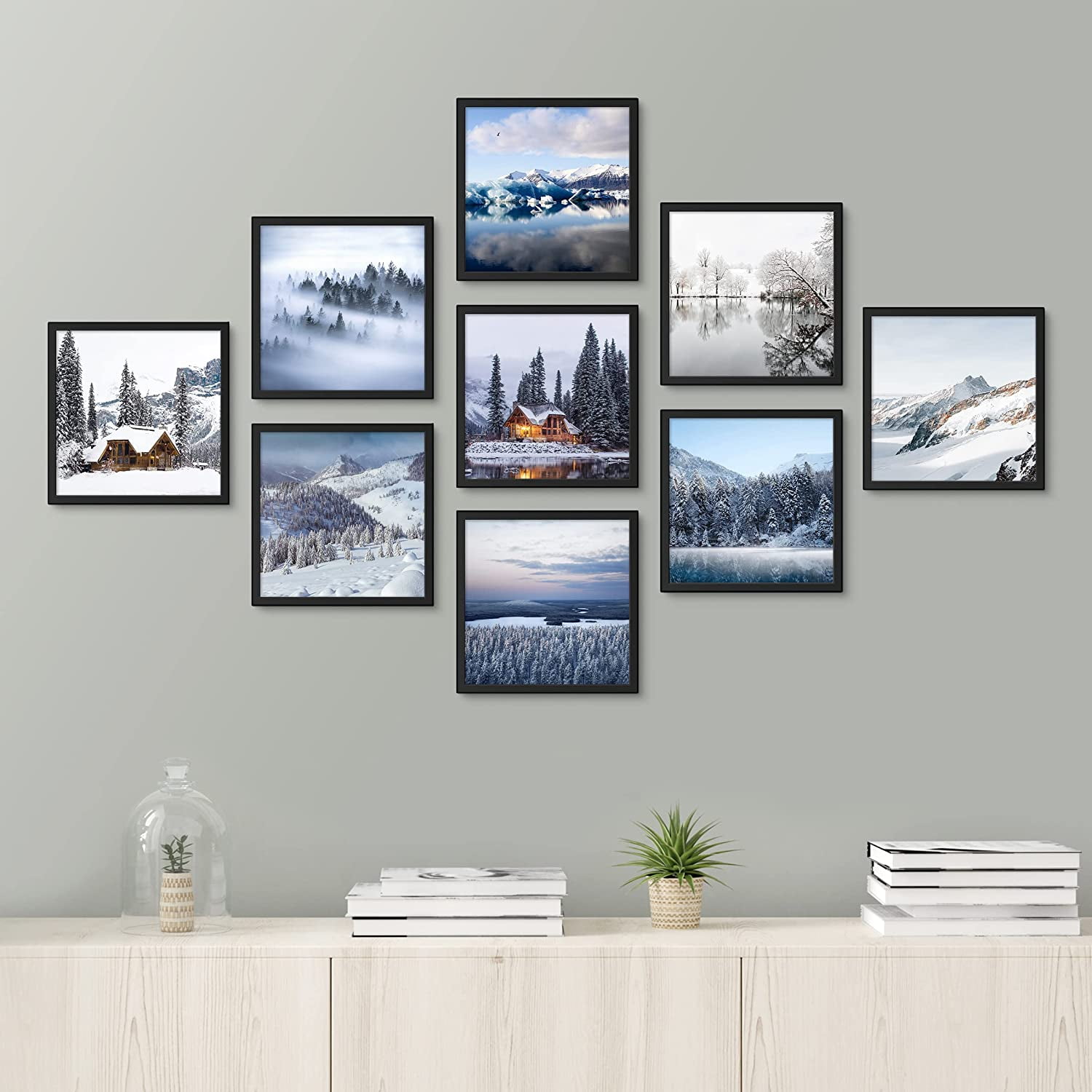 コレクション Pacific furniture Picture Frame Amazon.com - VINLIFE Vintage Picture Frames 3x3 Square