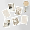 thumbnail image 1 of PixonSign Adhesive Canvas Print Wall Art Set - Brown and Black Watercolor Landscape Posters - Set of 6 Vintage Retro Antique Mixed Media Country Cultural Art Wall Décor - 12"x16"x6, 1 of 5