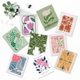 thumbnail image 1 of PixonSign Adhesive Canvas Print Wall Art Set - Colorful Vibrant Wildflowers Forest Plant Poster Art - Set of 9 Nature Wilderness Garden Floral Botanical Wall Décor for Living Room - 12"x16", 1 of 5