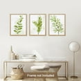 thumbnail image 1 of PixonSign Adhesive Canvas Print Wall Art Set - Green & Yellow Forest Plant Poster Art - Set of 3 Nature Wilderness Boho Botanical Wall Décor for Living Room, Bedroom, Office - 8"x10", 1 of 5