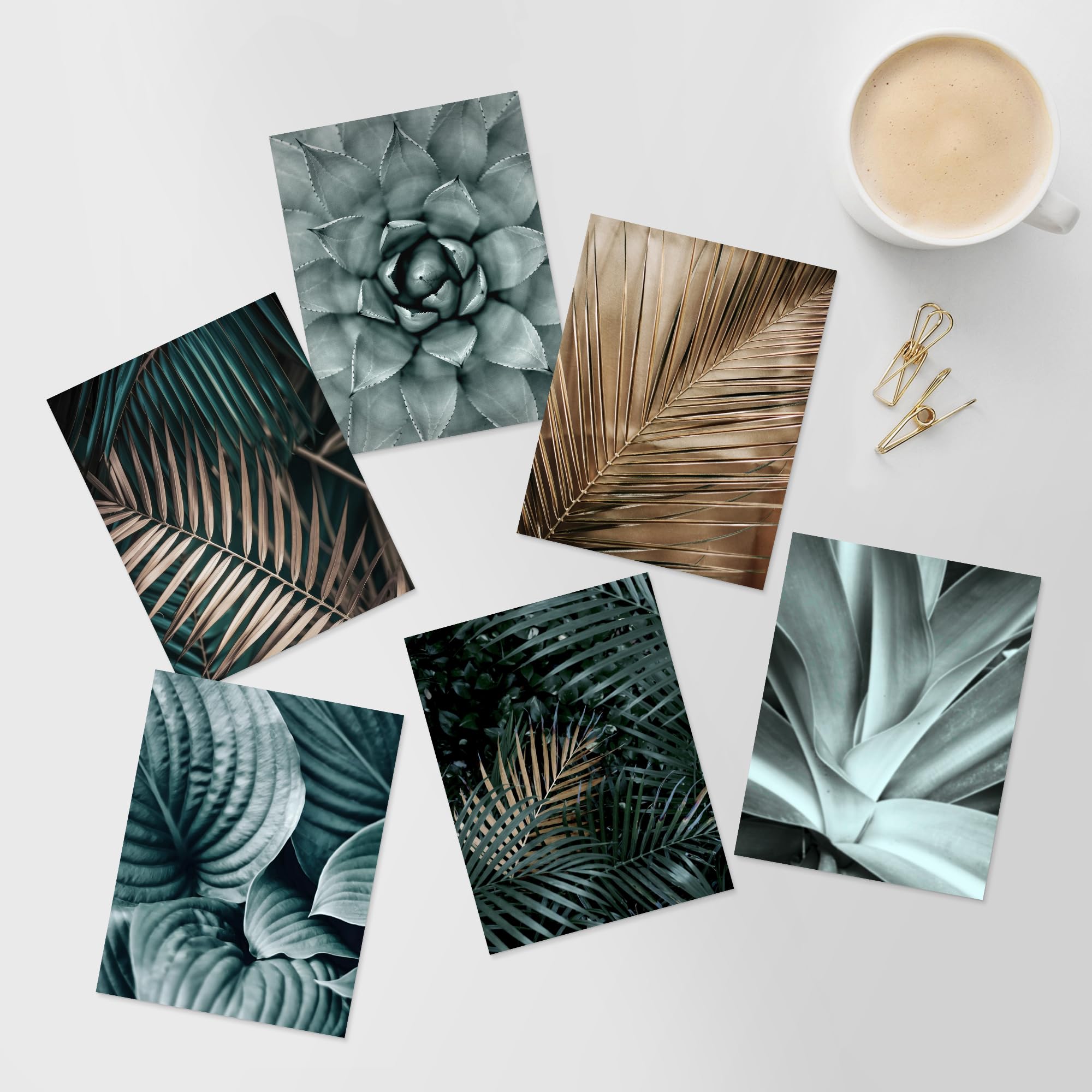 PixonSign Adhesive Canvas Print Wall Art Set - Multicolor Tropical ...