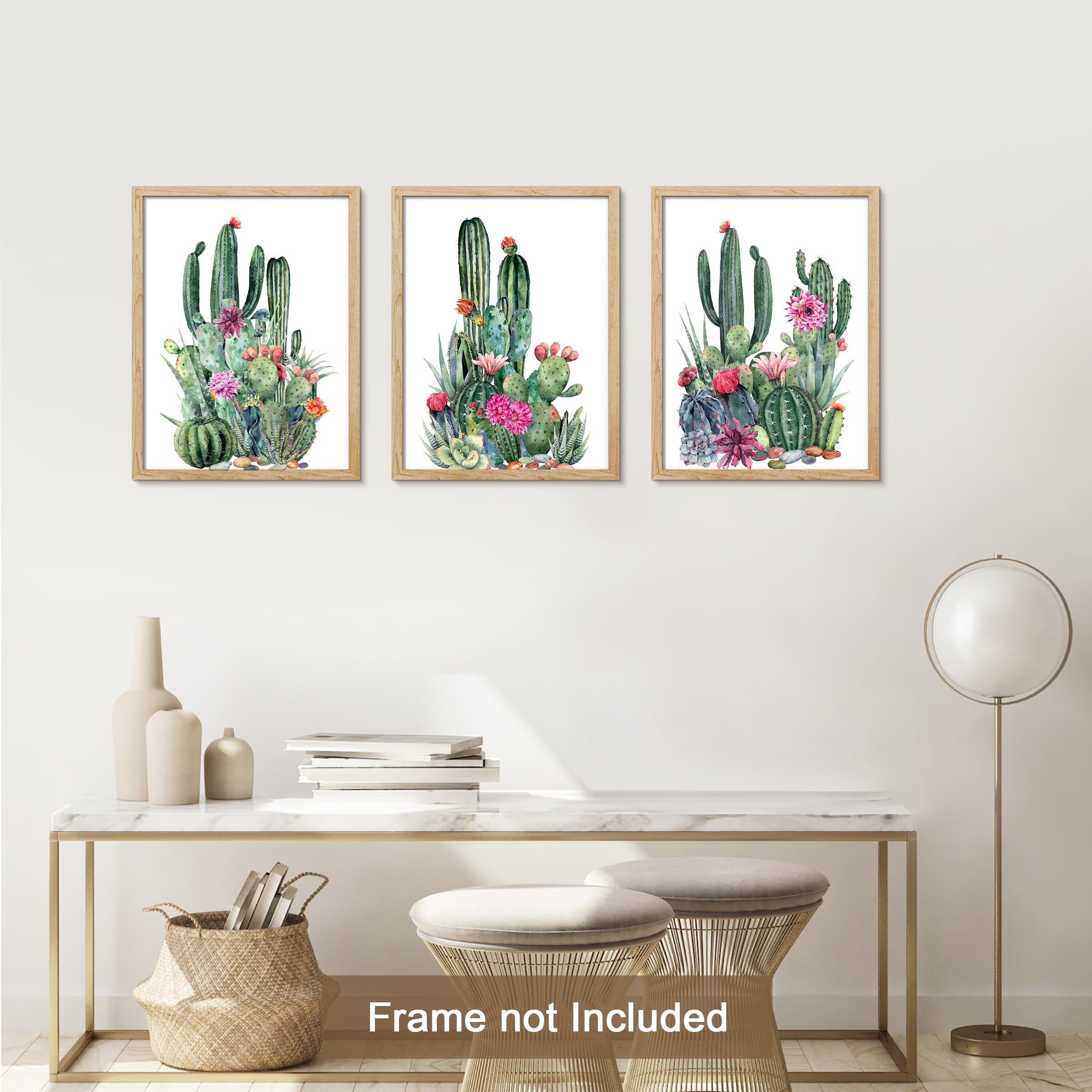PixonSign Adhesive Canvas Print Wall Art Set - Vibrant Southwest ...