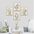 thumbnail image 1 of PixonSign Adhesive Wall Art Multcolor Wildflowers Collage Posters, Set of 4 Classic Vintage Countryside Floral Canvas Prints, Retro Nature Botanical Prints Wall Décor for Home Decor - 11"x14", 1 of 5