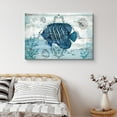thumbnail image 1 of PixonSign Canvas Print Wall Art Clownfish Under The Sea Amphibians Beach Illustrations Modern Art Nautical Colorful Blue Ultra for Living Room, Bedroom, Office - 12"x18", 1 of 5
