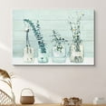 thumbnail image 1 of PixonSign Canvas Print Wall Art Pink Flowers in Long Glass Vases Floral Wilderness Illustrations Modern Art Glam Group Colorful Multicolor Pastel for Living Room, Bedroom, Office - 32"x48", 1 of 5