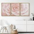 thumbnail image 1 of PixonSign Canvas Print Wall Art Set Pink Camellia Flower Close-Up Floral Wilderness Photography Realism Rustic Landscape Colorful Pastel for Living Room, Bedroom, Office - 24"x36"x3 Natural, 1 of 5