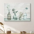 thumbnail image 1 of PixonSign Canvas Print Wall Art White Flowers in Glass Vases Floral Wilderness Illustrations Modern Art Glam Group Colorful Multicolor Pastel for Living Room, Bedroom, Office - 32"x48", 1 of 5