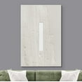 thumbnail image 1 of PixonSign Canvas Wall Art Geometric Square Granite Off-white Color Field Abstract Print Minimalism Contemporary Nordic Decoration for Living Room, Bedroom, Office - 16"x24", 1 of 5