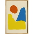 thumbnail image 1 of PixonSign Framed Canvas Print Wall Art Colorful Vintage Geometric Vibrant Landscape Abstract Shapes Illustrations Modern Art Decorative Minimal for Living Room, Bedroom, Office - 24"x36" Natural, 1 of 5