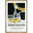 thumbnail image 1 of PixonSign Framed Canvas Print Wall Art Henri Matisse Still Life with Lemons Flowers Classic Vintage Illustrations Fine Art Decorative Multicolor for Living Room, Bedroom, Office - 24"x36" NATURAL, 1 of 3