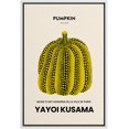 thumbnail image 1 of PixonSign Framed Canvas Print Wall Art Japanese Pumpkin Yayoi Kusama Nature Wilderness Illustrations Fine Art Rustic Scenic Relax/Calm Colorful for Living Room, Bedroom, Office - 16"x24" White, 1 of 5