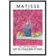 thumbnail image 1 of PixonSign Framed Canvas Print Wall Art Matisse Still Life with Lemons Nature Wilderness Illustrations Fine Art Rustic Scenic Relax/Calm Colorful for Living Room, Bedroom, Office - 24"x36" Black, 1 of 5