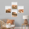thumbnail image 1 of PixonSign Framed Wall Art Desert Canyon Seascape Texas and Arizona Prints, Set of 4 Photography Wall Decor Arts, Nature Wall Décor, Adhesive Canvas Poster, Modern Home Artwork - 8"x10" White, 1 of 5