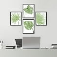 thumbnail image 1 of PixonSign Framed Wall Art Pastel Green Tropical Jungle Palm Leaf Prints, Set of 4 Nature Wildernes Paintings, Minimalism Wall Décor, Adhesive Canvas Poster for Home Decor -, 1 of 5