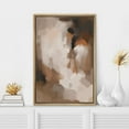 thumbnail image 1 of PixonSign Framed Wall Art Pastel Grunge Watercolor Brown Abstract Artwork Colorful Oil Paintings Modern Canvas Prints Minimalism Contemporary Nordic Decorative for Rooms - 16"x24" Natural, 1 of 5