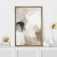 thumbnail image 1 of PixonSign Framed Wall Art Pastel Grunge Watercolor Gray Abstract Artwork Colorful Oil Paintings Modern Canvas Prints Minimalism Contemporary Nordic Decorative for Rooms - 24"x36" Natural, 1 of 5