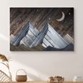 thumbnail image 1 of PixonSign Geometric Mountain Canvas Wall Art Night Mountain Top Pictures on Canvas Prints Rustic Home Artwork Wall Decor for Living Room Bedroom Office - 32x48, 1 of 5