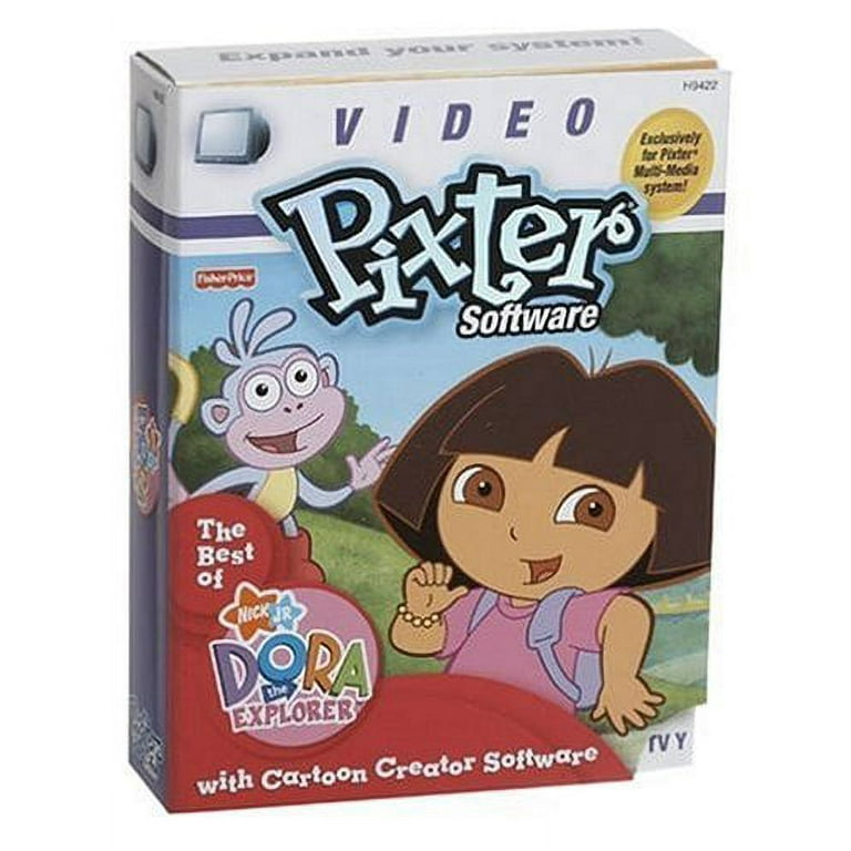 Pixter Multi-Media Video ROM - Dora The Explorer - Walmart.com