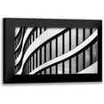 thumbnail image 1 of Pixxelpark 14x10 Black Modern Framed Museum Art Print Titled - Panta Rhei, 1 of 5