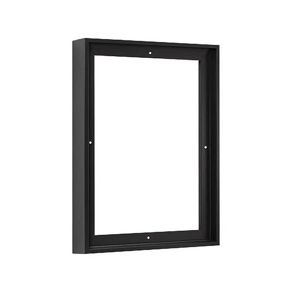 Pixy Canvas Floater Frame 15x30 for 1-1/4 (1.25) inch Deep Canvas Paintings/Canvas Prints/Wood Canvas Panels/Wall Art/Wall Decor/Home Decor/Artwork (Black Oak, 15 x 30 inch, Portra