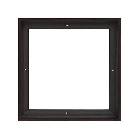 Pixy Canvas Floater Frame 28x28 for 1-1/4 (1.25) inch Deep Canvas Paintings/Canvas Prints/Wood Canvas Panels/Wall Art/Wall Decor/Home Decor/Artwork (Dark Walnut, 28 x 28 inch, Square)