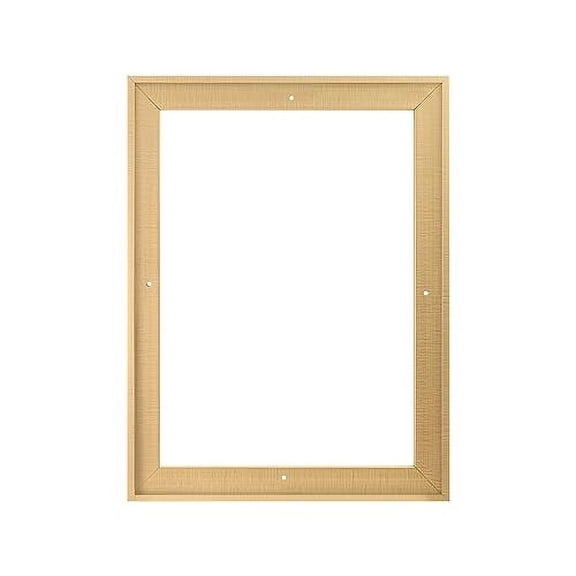 Pixy Canvas Floater Frame 30x40 for 1-1/4 (1.25) inch Deep Canvas Paintings/Canvas Prints/Wood Canvas Panels/Wall Art/Wall Decor/Home Decor/Artwork (Brass Gold, 30 x 40 inch, Portrait)