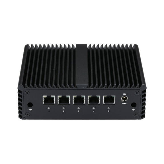 Piynzyne-P4125L5 Mini PC Barebone Processor Celeron J4125,Quad core- 5 Intel I226-V 2.5G LAN ,Used As A Router/Firewall/Proxy 24/7