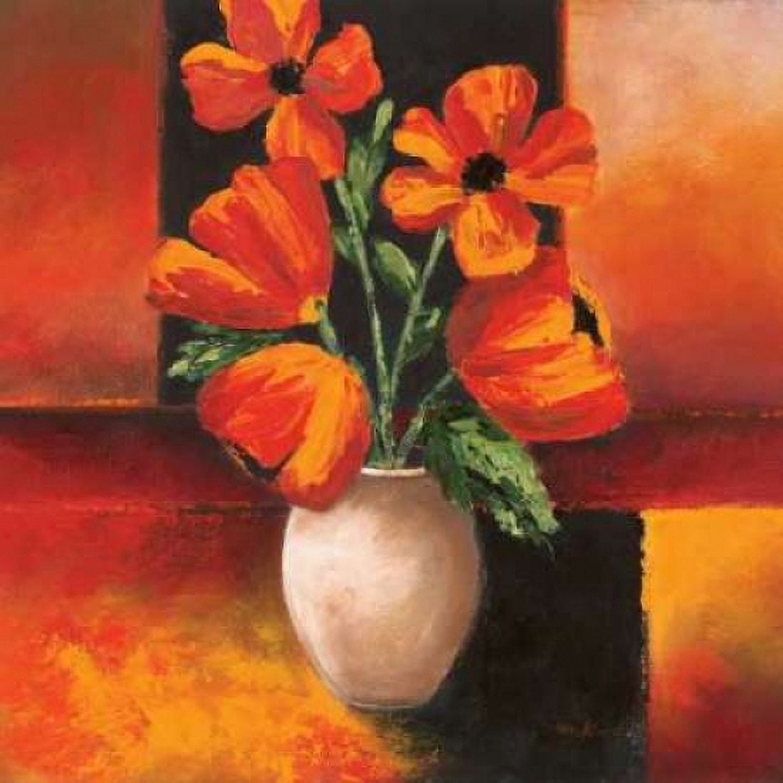 Pizazz Variations I Canvas Art - Michael King (24 x 24)