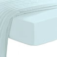 thumbnail image 1 of Pizuna Pure 100% Cotton California King Fitted Sheet Only, Luxurious 400 Thread Count Long Staple Cotton Sateen Weave 15inch Deep Pocket Fitted Sheet (Combed Baby Blue Fitted Sheet Cotton), 1 of 3