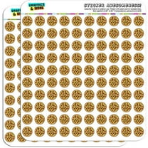 Pizza 200 1/2" (0.5") Planner Calendar Scrapbooking Crafting Stickers