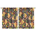 thumbnail image 1 of Pizza (41)_23 Curtains-blackout Curtains Bedroom Decor Living Room Darkening Grommet Window Drapes 2 Panels Set 42"x 54", 1 of 2