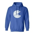 thumbnail image 1 of Pizza Adult Hooded Sweatshirt, 1 of 3