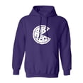 thumbnail image 1 of Pizza Adult Hooded Sweatshirt, 1 of 3