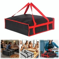 Pizza Bags for Delivery,pizza delivery bag,20"x20"x6" Insulated Food Delivery Bag for Carry Hot or Cold, Reusable Grocery Shipping Bags, Insulated Pizza Warmer Bag for Catering, Food Transport